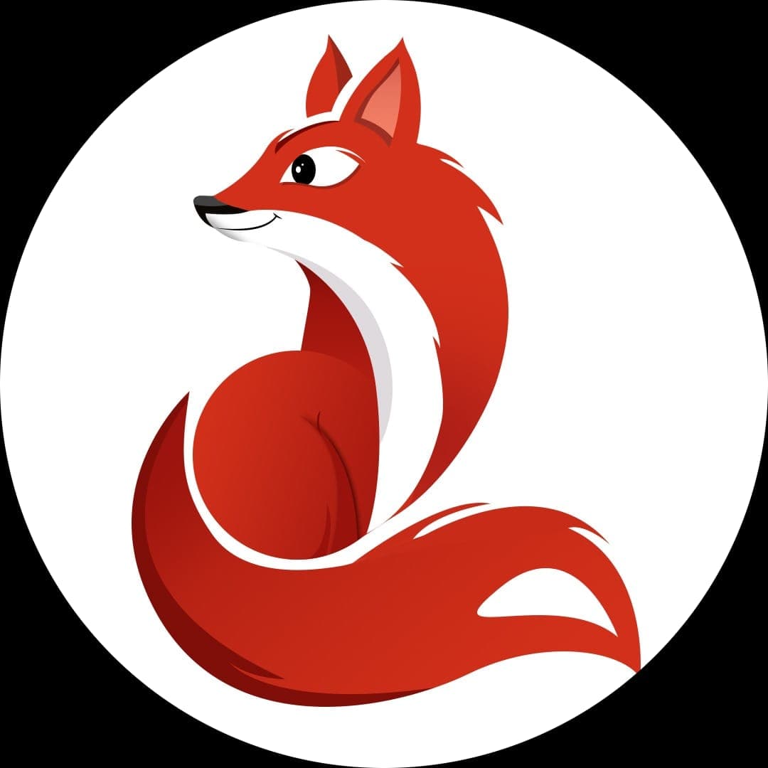 Der schlaue rote Taxifox – das Maskottchen
